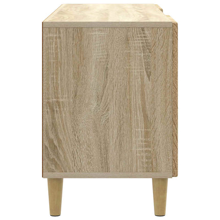 TV-skåp Sonoma-ek 102 x 34,5 x 50 cm Konstruerat trä
