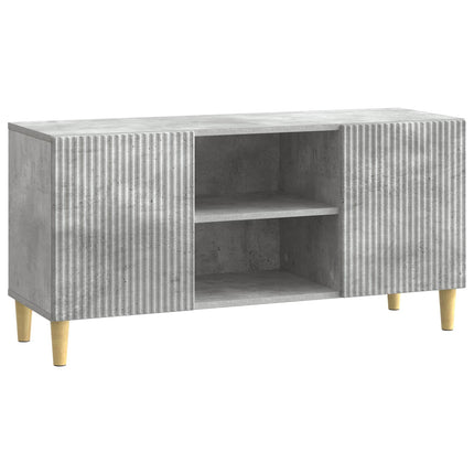 TV-skåp Betonggrå 102 x 34,5 x 50 cm Konstruerat trä