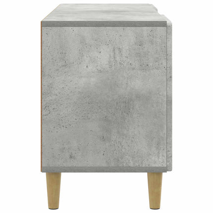 TV-skåp Betonggrå 102 x 34,5 x 50 cm Konstruerat trä