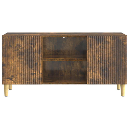 TV-skåp Rökt ek 102 x 34,5 x 50 cm Konstruerat trä