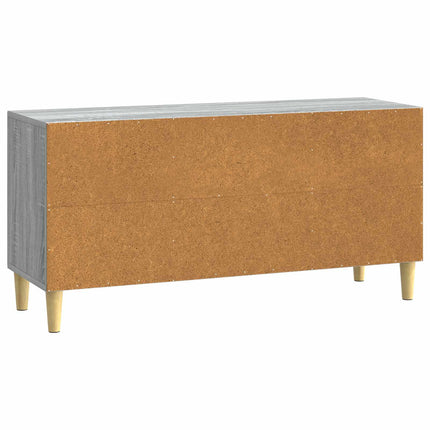 TV-skåp Grå sonoma-ek 102 x 34,5 x 50 cm Konstruerat trä
