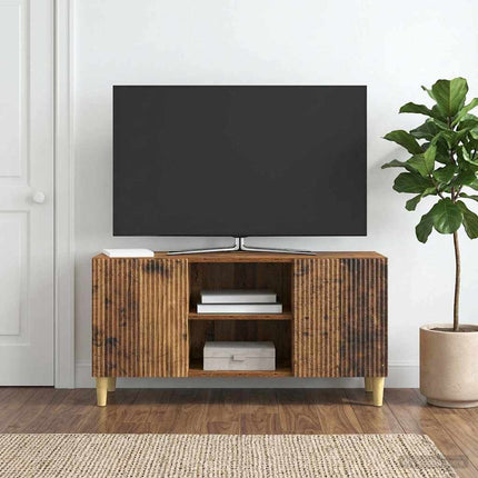 TV-skåp Gammalt trä 102 x 34,5 x 50 cm Konstruerat trä