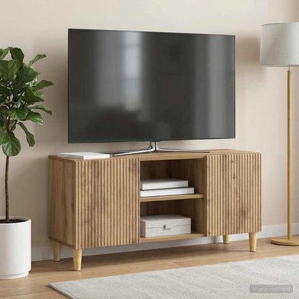 TV-skåp 102 x 34,5 x 50 cm Artisan-ek Konstruerat trä