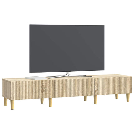 TV-skåp med låda Sonoma-ek 147 x 34,5 x 30 cm Konstruerat trä