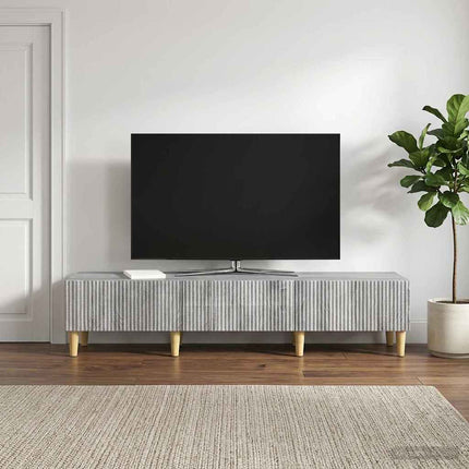 TV-skåp Grå sonoma-ek 147 x 34,5 x 30 cm Konstruerat trä
