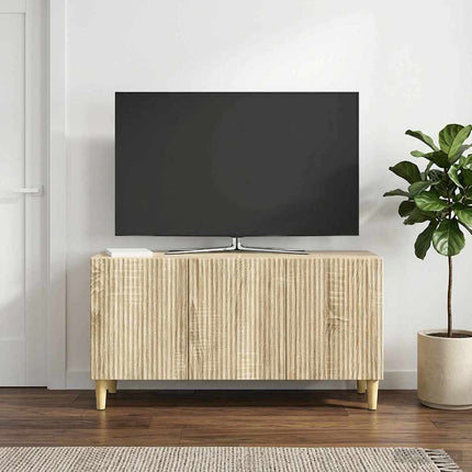 TV-skåp Sonoma-ek 99 x 34,5 x 50 cm Konstruerat trä