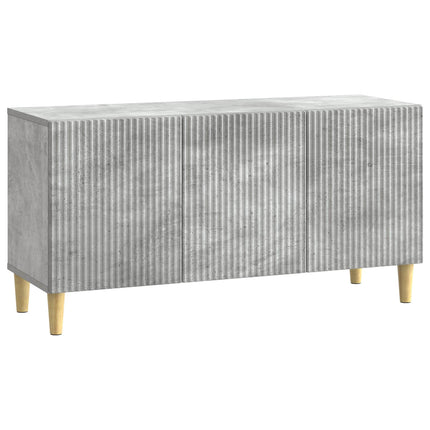 TV-skåp Betonggrå 99 x 34,5 x 50 cm Konstruerat trä