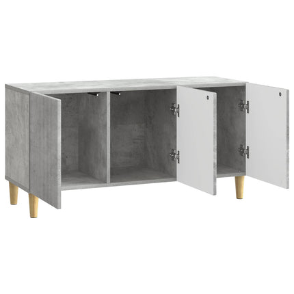 TV-skåp Betonggrå 99 x 34,5 x 50 cm Konstruerat trä