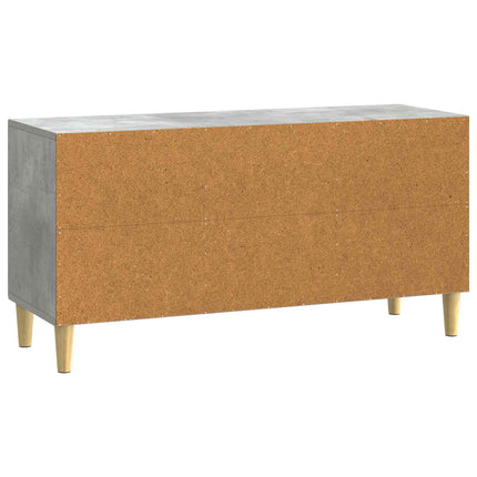 TV-skåp Betonggrå 99 x 34,5 x 50 cm Konstruerat trä