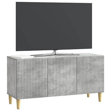 TV-skåp Betonggrå 99 x 34,5 x 50 cm Konstruerat trä