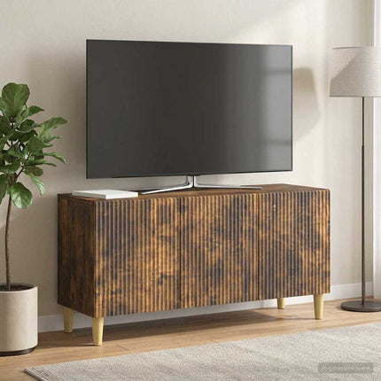 TV-skåp Rökt ek 99 x 34,5 x 50 cm Konstruerat trä