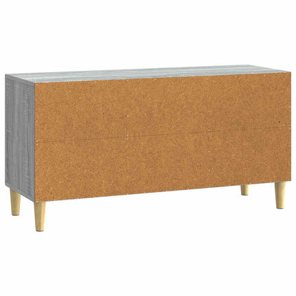 TV-skåp Grå sonoma-ek 99 x 34,5 x 50 cm Konstruerat trä