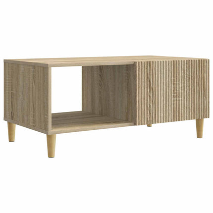 Kaffeebord Sonoma-ek 90 x 50 x 40 cm Konstruerat trä