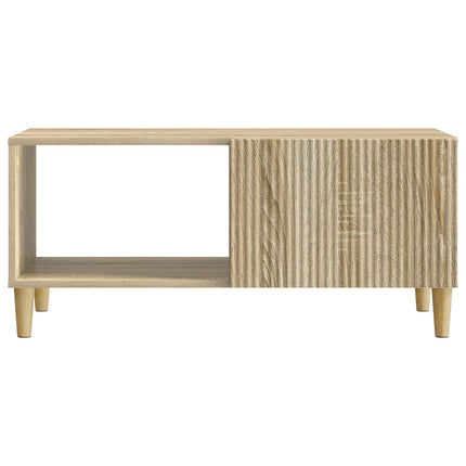 Kaffeebord Sonoma-ek 90 x 50 x 40 cm Konstruerat trä