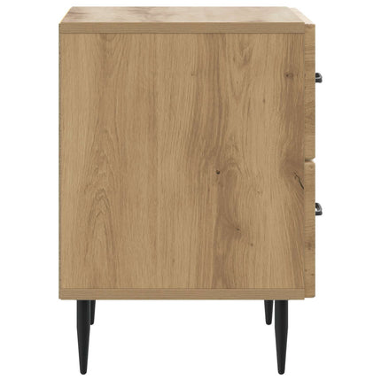 Nattduksbord med låda 2 pcs Artisan-ek 43 x 34,5 x 47,5 cm