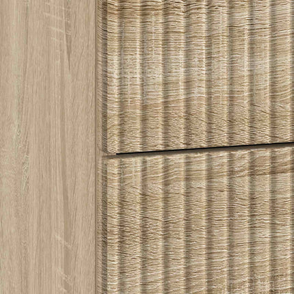 Nattduksbord Sonoma-ek 62 x 34,5 x 47,5 cm Konstruerat trä