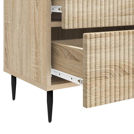 Nattduksbord Sonoma-ek 62 x 34,5 x 47,5 cm Konstruerat trä