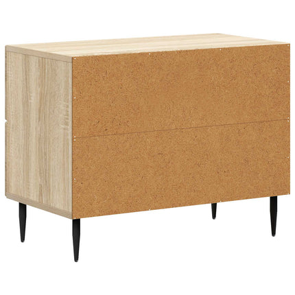 Nattduksbord Sonoma-ek 62 x 34,5 x 47,5 cm Konstruerat trä
