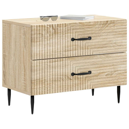 Nattduksbord Sonoma-ek 62 x 34,5 x 47,5 cm Konstruerat trä