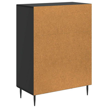 Sideboard Svart 66 x 34,5 x 89,5 cm Konstruerat trä