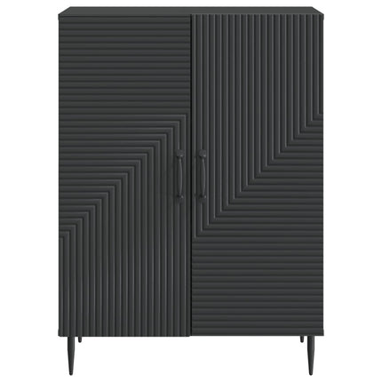 Sideboard Svart 66 x 34,5 x 89,5 cm Konstruerat trä