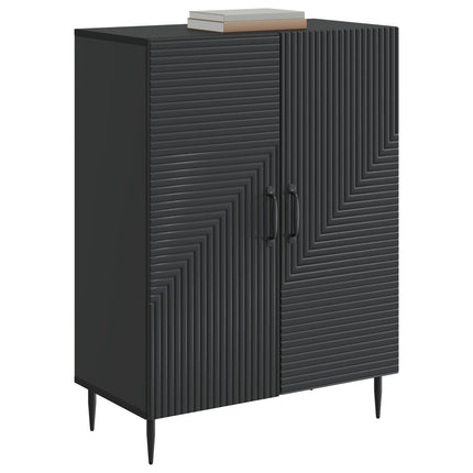 Sideboard Svart 66 x 34,5 x 89,5 cm Konstruerat trä
