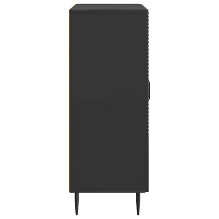 Sideboard Svart 66 x 34,5 x 89,5 cm Konstruerat trä