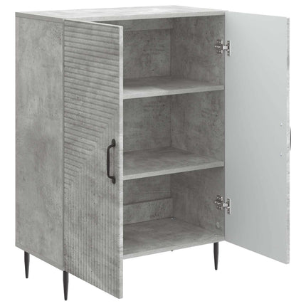 Sideboard Betonggrå 66 x 34,5 x 89,5 cm Konstruerat trä