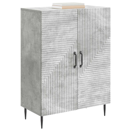 Sideboard Betonggrå 66 x 34,5 x 89,5 cm Konstruerat trä