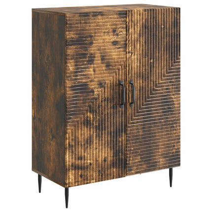 Sideboard Rökt ek 66 x 34,5 x 89,5 cm Konstruerat trä