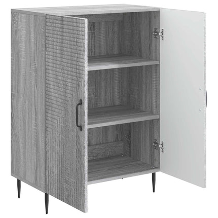 Sideboard Grå sonoma-ek 66 x 34,5 x 89,5 cm Konstruerat trä