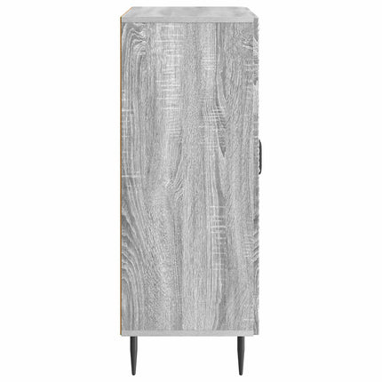 Sideboard Grå sonoma-ek 66 x 34,5 x 89,5 cm Konstruerat trä