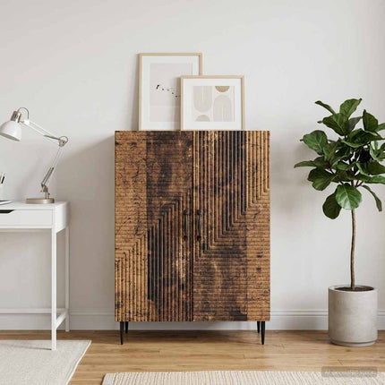 Sideboard Gammalt trä 66 x 34,5 x 89,5 cm Konstruerat trä