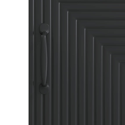 Sideboard Svart 33 x 34,5 x 89,5 cm Konstruerat trä