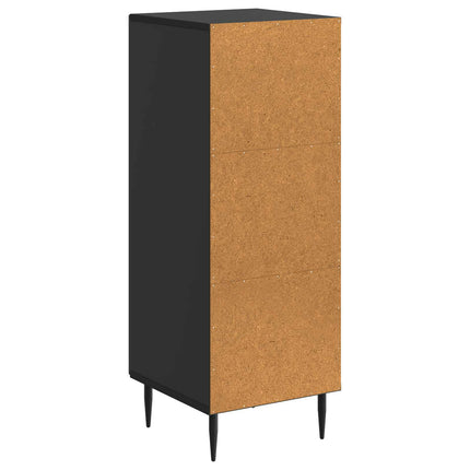Sideboard Svart 33 x 34,5 x 89,5 cm Konstruerat trä