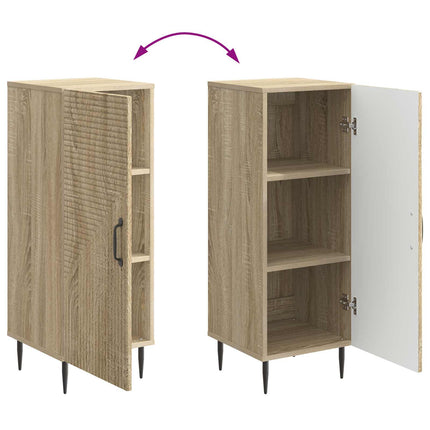 Sideboard Sonoma-ek 33 x 34,5 x 89,5 cm Konstruerat trä