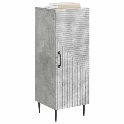 Sideboard Betonggrå 33 x 34,5 x 89,5 cm Konstruerat trä