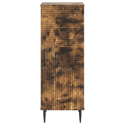 Sideboard Rökt ek 33 x 34,5 x 89,5 cm Konstruerat trä