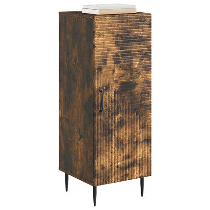 Sideboard Rökt ek 33 x 34,5 x 89,5 cm Konstruerat trä