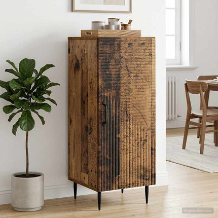 Sideboard Gammalt trä 33 x 34,5 x 89,5 cm Konstruerat trä