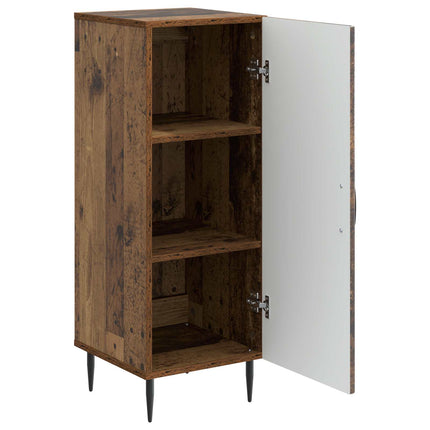 Sideboard Gammalt trä 33 x 34,5 x 89,5 cm Konstruerat trä