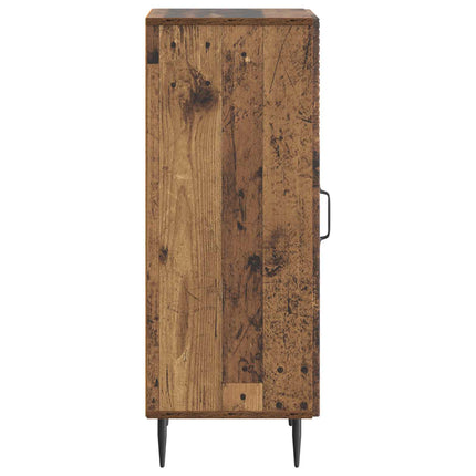 Sideboard Gammalt trä 33 x 34,5 x 89,5 cm Konstruerat trä