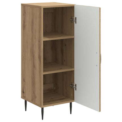 Sideboard Artisan-ek 33 x 34,5 x 89,5 cm Konstruerat trä
