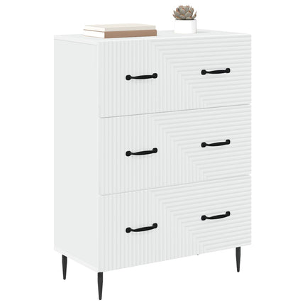 Lådans skåp Vit 66 x 34,5 x 89,5 cm Konstruerat trä