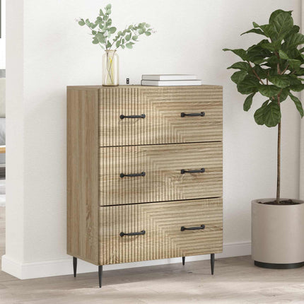 Lådans skåp Sonoma-ek 66 x 34,5 x 89,5 cm Konstruerat trä