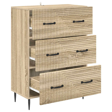 Lådans skåp Sonoma-ek 66 x 34,5 x 89,5 cm Konstruerat trä