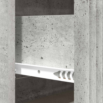 Lådans skåp Betonggrå 66 x 34,5 x 89,5 cm Konstruerat trä
