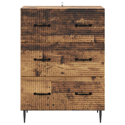 Lådans skåp Gammalt trä 66 x 34,5 x 89,5 cm Konstruerat trä