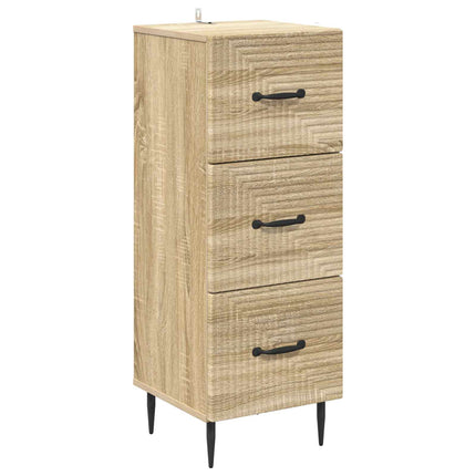 Lådans skåp Sonoma-ek 33 x 34,5 x 89,5 cm Konstruerat trä