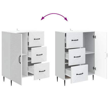 Sideboard Vit 66 x 34,5 x 89,5 cm Konstruerat trä